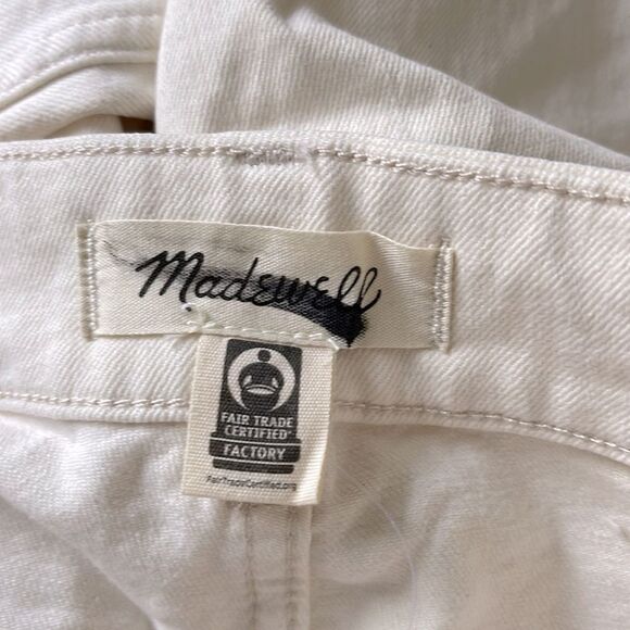 Madewell NWT Snap Hem Perfect Vintage Wide-Leg Jeans Size 26 in Vintage Canvas - Picture 12 of 13
